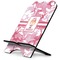 Pink Camo Stylized Tablet Stand - Side View