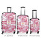 Pink Camo Suitcase Set 1 - APPROVAL