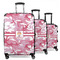 Pink Camo Suitcase Set 1 - MAIN