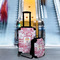 Pink Camo Suitcase Set 4 - IN CONTEXT