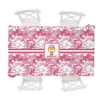 Pink Camo Tablecloth - 58"x102" (Personalized)