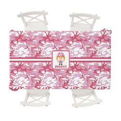 Pink Camo Tablecloth - 58"x102" (Personalized)