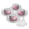Pink Camo Tea Cup - Set of 4 (Personalized)