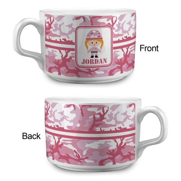 Pink Camo Tea Cup - Single Apvl