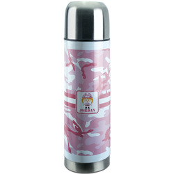 Pink Camo Stainless Steel Thermos (Personalized)