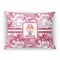 Pink Camo Throw Pillow (Rectangular - 12x16)