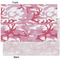 Pink Camo Tissue Paper - Heavyweight - XL - Front & Back