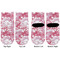 Pink Camo Toddler Ankle Socks - Double Pair - Front and Back - Apvl