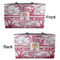 Pink Camo Tote w/Black Handles - Front & Back Views