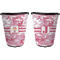 Pink Camo Trash Can Black - Front and Back - Apvl