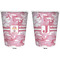 Pink Camo Trash Can White - Front and Back - Apvl