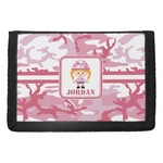 Pink Camo Trifold Wallet (Personalized)