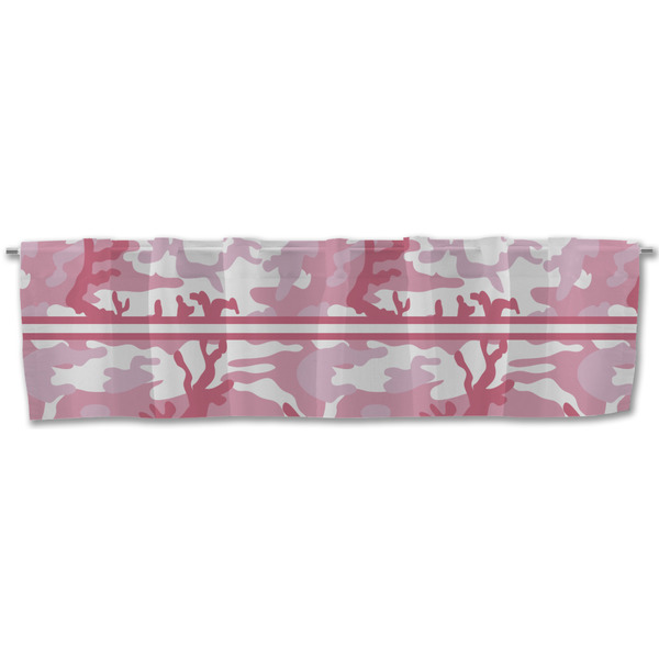 Pink Camo Valance - Front