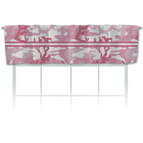 Custom Pink Camo Valance