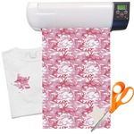 Pink Camo Heat Transfer Vinyl Sheet (12"x18")
