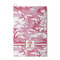 Pink Camo Waffle Weave Golf Towel - Front/Main
