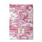 Pink Camo Waffle Weave Golf Towel (Personalized)
