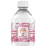 Pink Camo Water Bottle Labels - Custom Sized (Personalized)