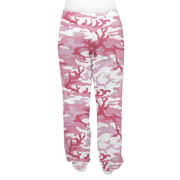 Pink Camo Women's Pj on model - Back