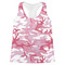 Pink Camo Womens Racerback Tank Top