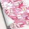 Pink Camo Wrapping Paper - 5 Sheets