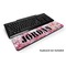 Pink Camo Keyboard Wrist Rest (Personalized)