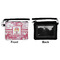 Pink Camo Wristlet ID Cases - Front & Back