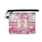 Pink Camo Wristlet ID Cases - Front