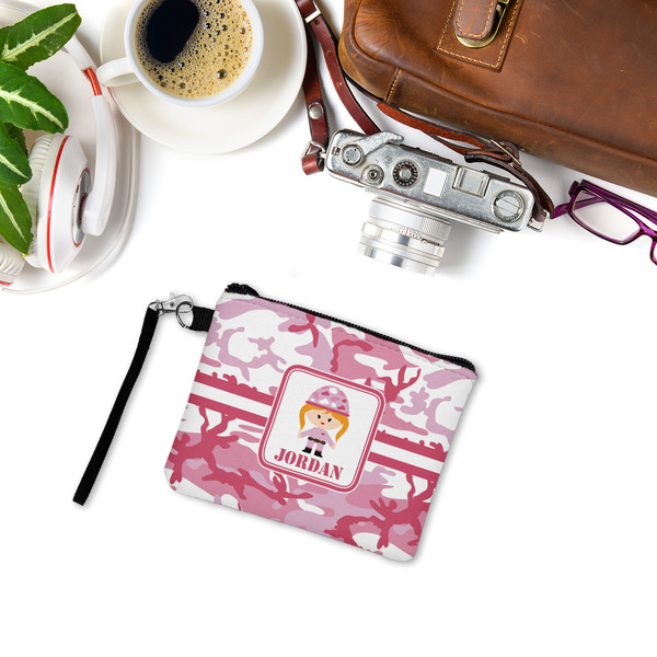 Pink Camo Wristlet ID Cases - LIFESTYLE