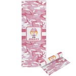 Pink Camo Yoga Mat - Printable Front and Back (Personalized)