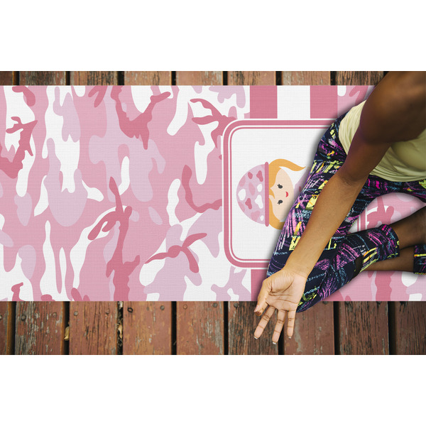 Pink Camo Yoga Mats - LIFESTYLE
