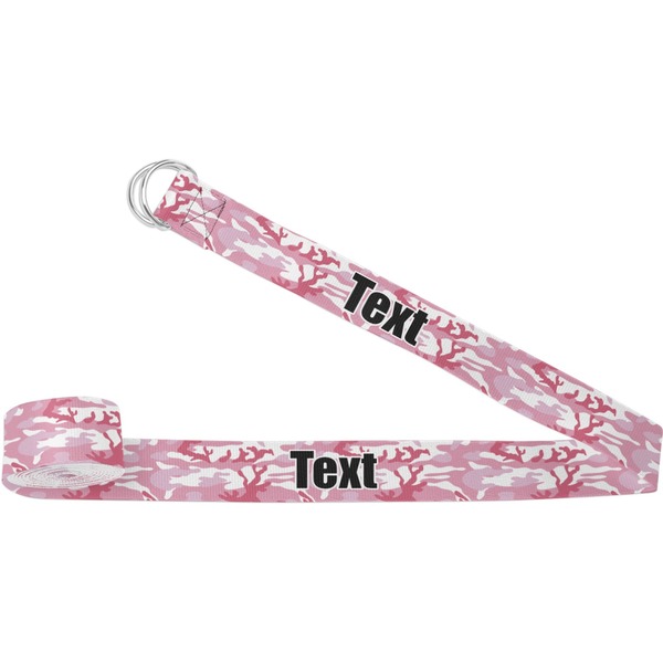Custom Pink Camo Yoga Strap (Personalized)