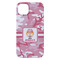 Pink Camo iPhone 14 Plus Case - Back