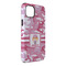 Pink Camo iPhone 14 Pro Max Tough Case - Angle