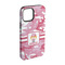 Pink Camo iPhone 15 Tough Case -  Angle
