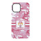 Pink Camo iPhone 15 Tough Case - Back