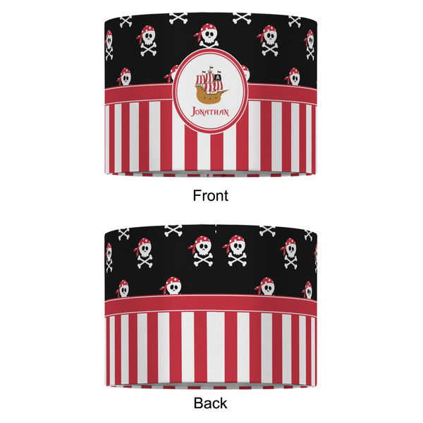 Pirate & Stripes 12" Drum Lampshade - APPROVAL (Fabric)