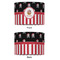 Pirate & Stripes 12" Drum Lampshade - APPROVAL (Fabric)