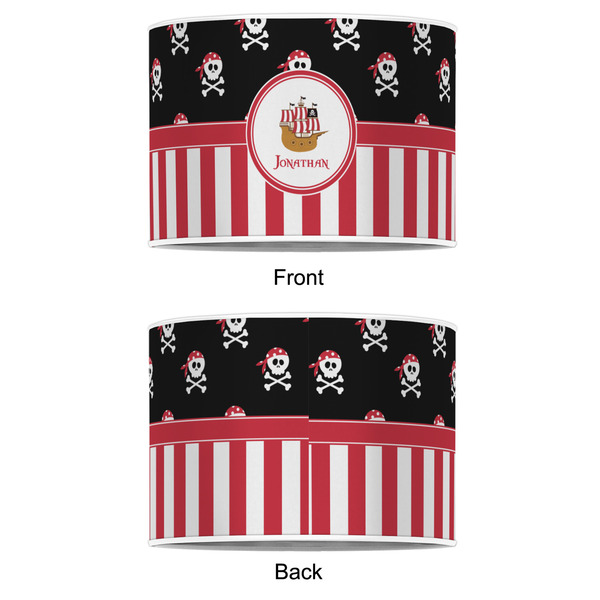 Pirate & Stripes 12" Drum Lampshade - APPROVAL (Poly Film)