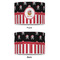 Pirate & Stripes 12" Drum Lampshade - APPROVAL (Poly Film)