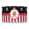 Pirate & Stripes 12" Drum Lampshade - FRONT (Poly Film)