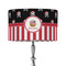 Pirate & Stripes 12" Drum Lamp Shade - Fabric (Personalized)