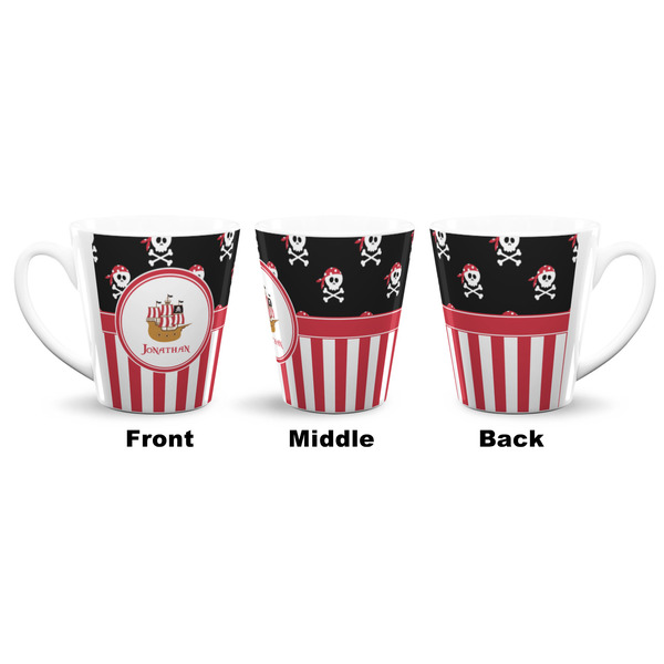 Pirate & Stripes 12 Oz Latte Mug - Approval