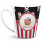 Pirate & Stripes 12 Oz Latte Mug - Front Full