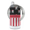 Pirate & Stripes 12 oz Stainless Steel Sippy Cups - FULL (back angle)