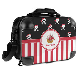 Pirate & Stripes Hard Shell Briefcase - 15" (Personalized)