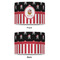 Pirate & Stripes 16" Drum Lampshade - APPROVAL (Poly Film)