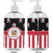 Pirate & Stripes 16 oz Plastic Liquid Dispenser- Approval- White
