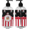 Pirate & Stripes 16 oz Plastic Liquid Dispenser (Approval)