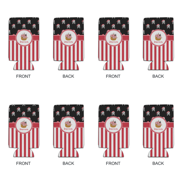 Pirate & Stripes 16oz Can Sleeve - Set of 4 - APPROVAL